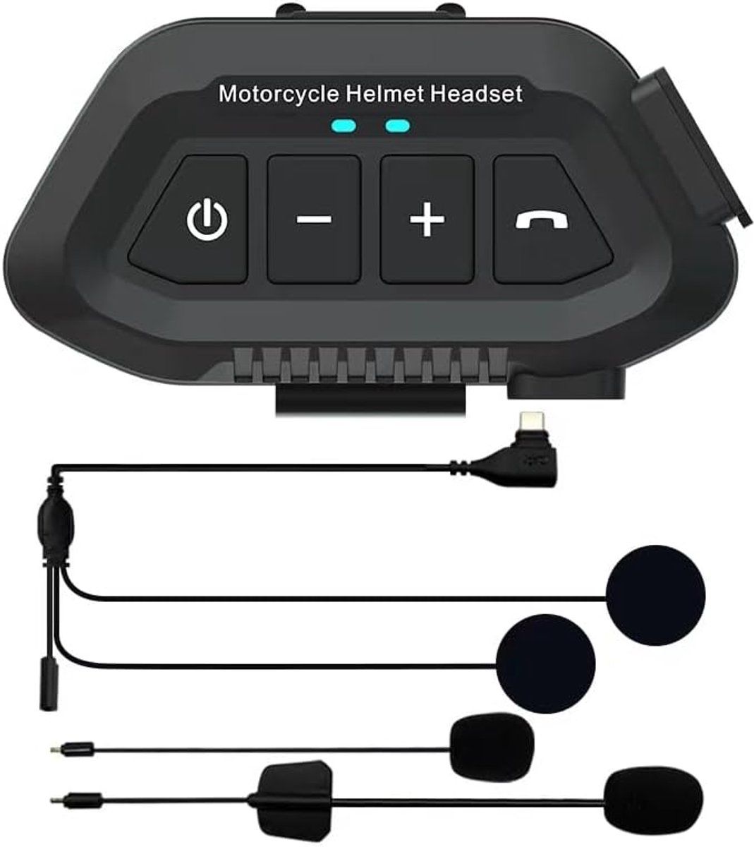 Motorcycle Helmet Headset, Bluetooth headset for motorcycle helmet, Bluetooth motorcycle headset 1200 mAh, Bluetooth 5.3