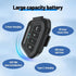 Motorcycle Helmet Headset, Bluetooth headset for motorcycle helmet, Bluetooth motorcycle headset 1200 mAh, Bluetooth 5.3