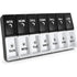 Weekly AM PM Pill Organizer for Twice Daily Use, 14-Compartment Pill Case for Vitamins and Medicine, PP Plastic Material