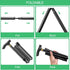 Crutch, Walking stick for the elderly, Adjustable and foldable, Walking stick, Nordic style, for Home, Travel and Daily Use, 84-93 cm