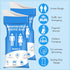 12 Pack Disposable Urine Bags 800ml Leakproof Emergency Toilet Bags Camping Travel