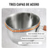 Cooking Utensils , Stainless Hot Oil Pot with Wooden Handle New Oil Pot Container for Kitchen Cooking Oil Strainer Pot A