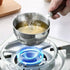 Cooking Utensils , Stainless Hot Oil Pot with Wooden Handle New Oil Pot Container for Kitchen Cooking Oil Strainer Pot A