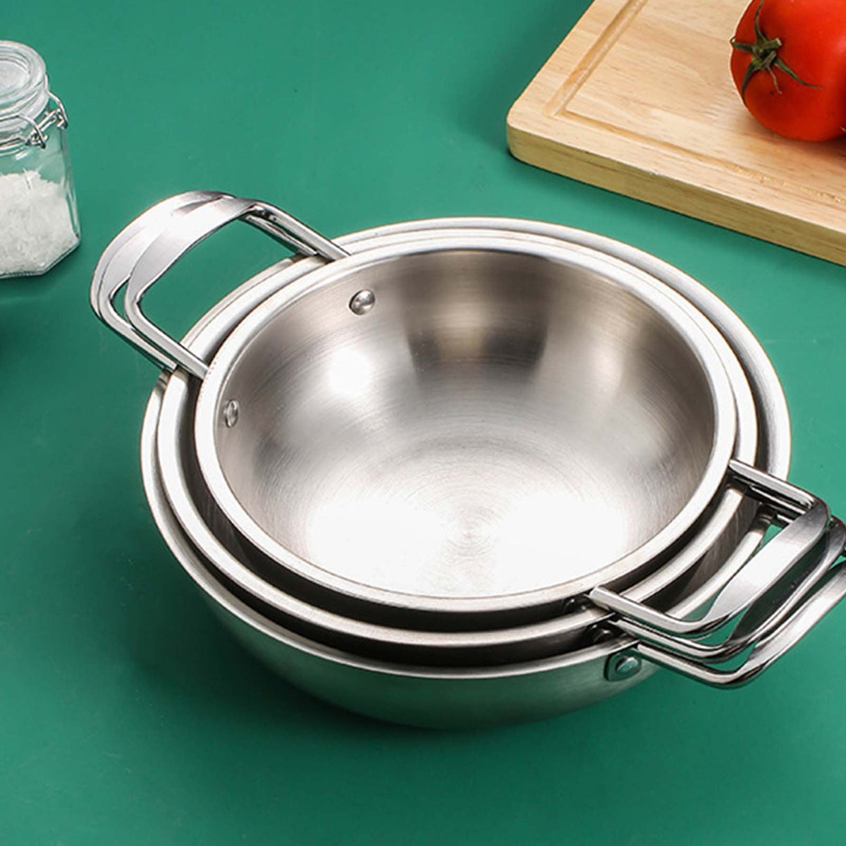 Stainless Steel Instant Noodle Pot , 7.1