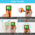 1Pcs Orange ABS Wall Stud Detector for Detecting Electrical Wires in Walls with Internal Sensor Technology