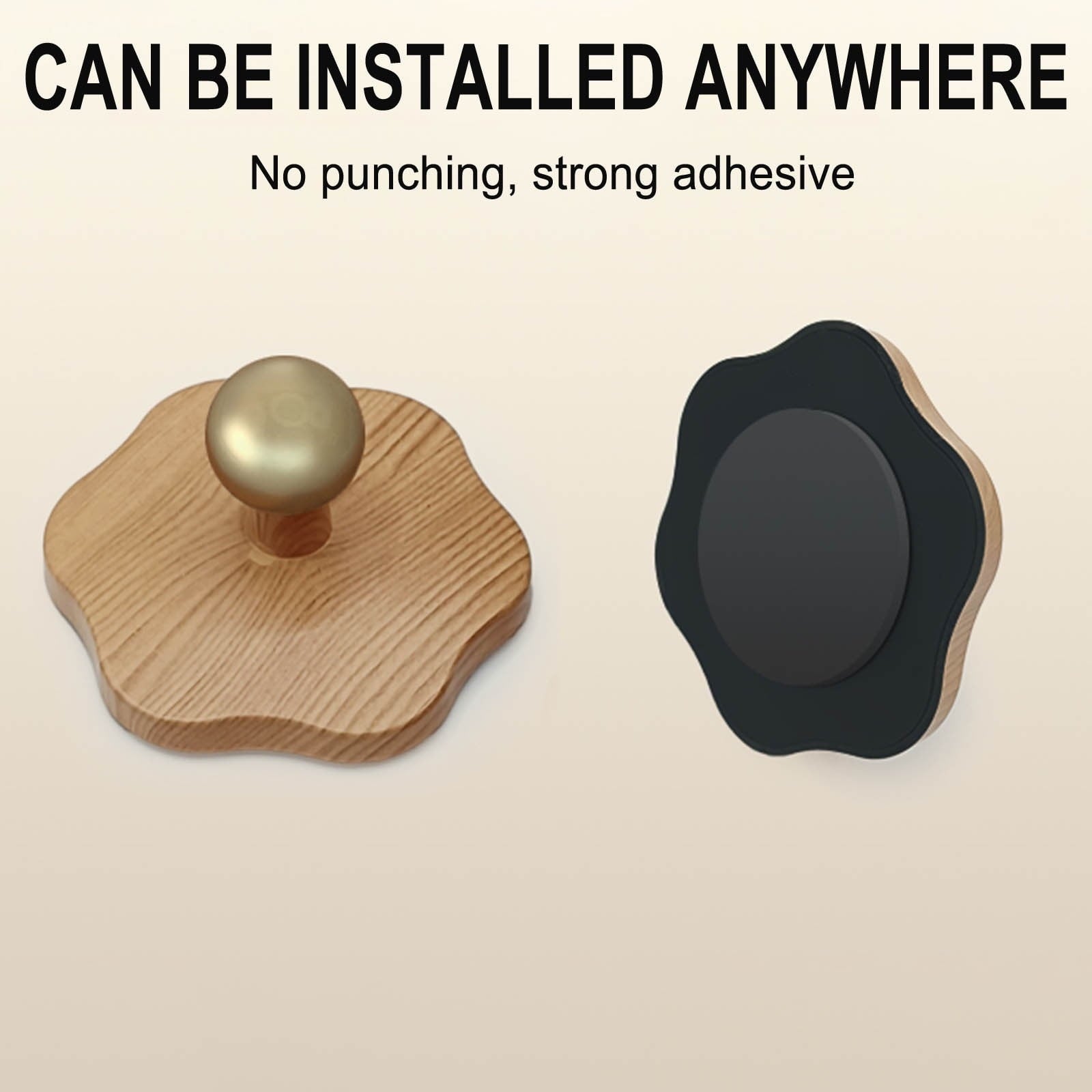 Wall Lights for Bedroom Battery Operated Wall Sconce Lamp Vanity Light Magnetic Wooden Wireless Rechargeable Wall Lights,Rotating Multi-purpose Night Light Movable Light Detachable Cabinet Light A