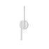 1 Piece Rechargeable LED Wall Sconce, Wireless Rotatable Lamp with Dimmable 3000 to 6000 K Light for Hallways, White