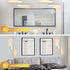 1 Piece Rechargeable LED Wall Sconce, Wireless Rotatable Lamp with Dimmable 3000 to 6000 K Light for Hallways, White