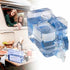 1 Piece Fridge Water Dispensers Bottle with Leak-proof Spigot and Convenient Handle Plastic Cold Juice, Transparent, 35 x 12.5 x 21.5 cm