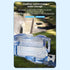 1 Piece Fridge Water Dispensers Bottle with Leak-proof Spigot and Convenient Handle Plastic Cold Juice, Transparent, 35 x 12.5 x 21.5 cm