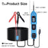 Automotive Circuit Tester with 16ft Cable, 6-24V Diagnostic Tool for Continuity, Polarity, and Short Circuit Testing, Easy-to-Use Probe for Bad Ground Contacts, Ideal for Cars, SUVs, and Motorcycles