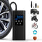 Bicycle pump, Portable digital air pump for cars, handy and Cordless rechargeable, suitable for motorcycles, bicycles