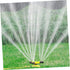 360 Degree Rotating Garden Sprinkler for Lawns and Irrigation, Automatic Watering System for Outdoor Plants and Grass, Yellow and Black