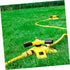 360 Degree Rotating Garden Sprinkler for Lawns and Irrigation, Automatic Watering System for Outdoor Plants and Grass, Yellow and Black