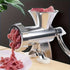 Stainless Steel Manual Meat Grinder With Tabletop Clamp - Heavy Duty Sausage Maker & Vegetable Crusher, Essential Kitchen Gadget