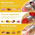 Stainless Steel Manual Meat Grinder With Tabletop Clamp - Heavy Duty Sausage Maker & Vegetable Crusher, Essential Kitchen Gadget