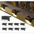 Set of 4 outdoor solar lights, waterproof LED lights for outdoor use