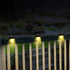 Set of 4 outdoor solar lights, waterproof LED lights for outdoor use