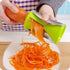 Spiralizer, Stainless Steel Vegetable Cutter for Large or Small Veggie Spaghetti Zucchini Carrot Pasta Noodle Maker Green