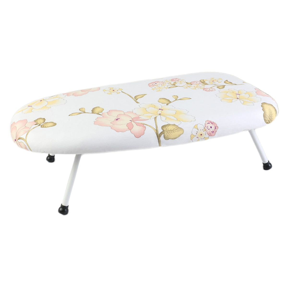 Desktop Ironing Board, Small Folding Tabletop Iron Board with Heat-Resistant Cover, Portable for Dorm, Travel & Small Spaces, Mini Ironing Mat E