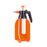 Handheld Garden Pump Sprayer, 2L Lawn & Garden Pressure Water Spray Bottle with Adjustable Brass Nozzle, for Plants and Other Cleaning Solutions Orange