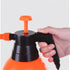 Handheld Garden Pump Sprayer, 2L Lawn & Garden Pressure Water Spray Bottle with Adjustable Brass Nozzle, for Plants and Other Cleaning Solutions Orange