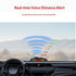 Car Reverse Parking Radar System with 8 Parking Sensors Distance Detection + LED Distance Display + Sound Warning (Black Color)