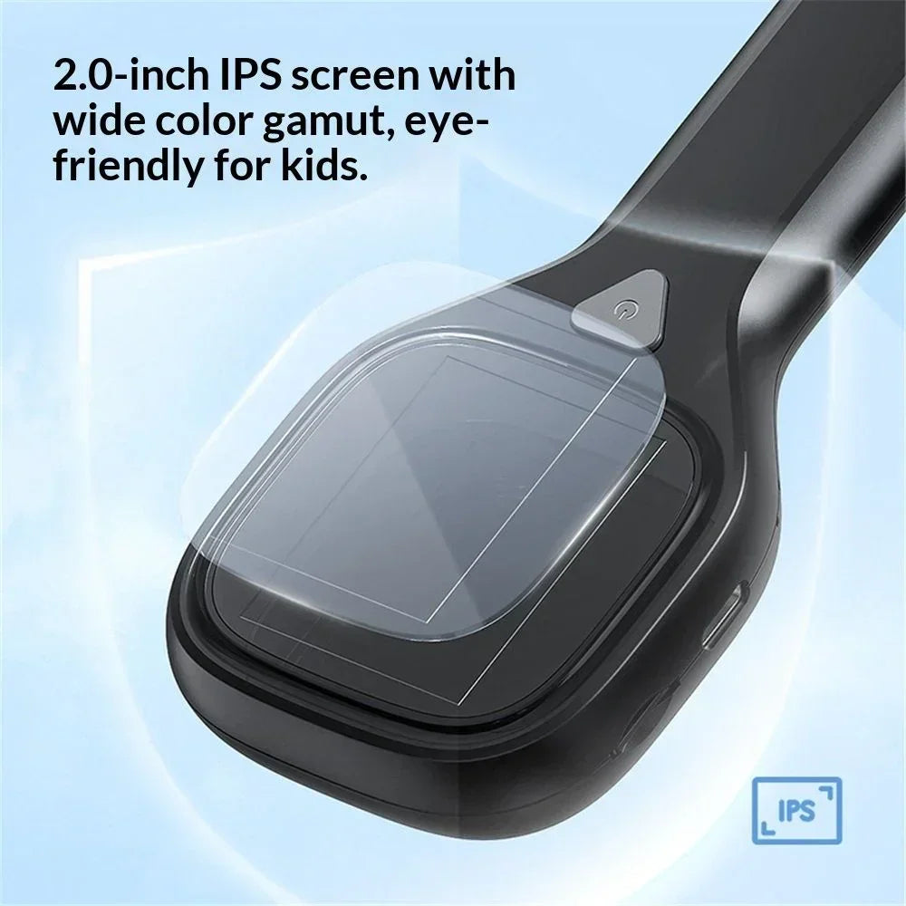 Microscope for Adults Kids, Portable 500X Illuminated Jewelers Loupe, Handheld Coin Magnifier for Collectors, Pocket  Magnifying Glass, Digital Microscope with 2" Screen