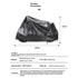 Bike Bicycle Cover Waterproof Dustproof- Bike Cover for 1 Bikes, Indoor and Outdoor Use, Bike Cover Rain Sun UV Wind Snow Proof Resistant (Black 350g)