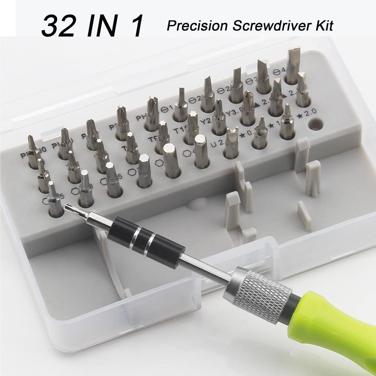 Mini Screwdriver Set, 32 in 1 Small Precision Screwdriver Set, Magnetic Tiny Screwdriver Kit,Small Screwdriver Set Tool Sets
