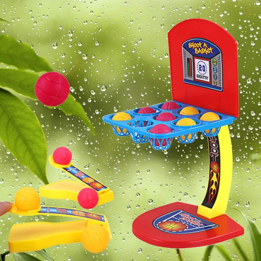 Tabletop Basketball Hoop Toy Mini Finger Shooting Sport Game Table Top Fun Arcade Activity Toy for Children Kids
