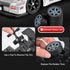 Remote Control Car RC Drift Car 1:16 Scale 4WD High Speed Model Vehicle 2.4GHz with LED Lights Spray Rubber Tire Racing