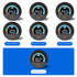 LCD Digital Voltmeter 8-100V Two Wire Voltage Meter Universal VoltTester Panel VoltGauge VoltmetreMonitor