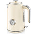 Electric Kettle, 1.7L Stainless Steel Tea Kettle with Temperature Gauge, Water Boiler with LED Light, BPA-Free, Auto Shut-Off