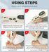 Electronic Acupuncture Pen Pain Relief Therapy Meridian Pen Find Acupoints Automatically Massage Heads Rechargeable