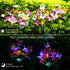 Solar Garden Lights Outdoor Waterproof Decorative Solar Lights New Upgraded 2 Pack with 44 LED 34 Butterfly Solar Lights