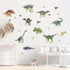 3D Wall Stickers Animal Dinosaur Wall Decals into Children's Room Vinyl Home Decoration Funny Cartoon Wallpaper Art Sticker