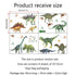 3D Wall Stickers Animal Dinosaur Wall Decals into Children's Room Vinyl Home Decoration Funny Cartoon Wallpaper Art Sticker
