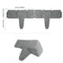 10pcs Garden Landscape Edging Border, Garden Edging Border Imitation Stone Brick Plant Plastic Fencing Lawn Plant Border DIY