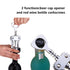 Bottle Opener Luxury Corkscrew with Stopper Set for Wine Enthusiast Waiters-Sleeve Anchors, Stainless Steel