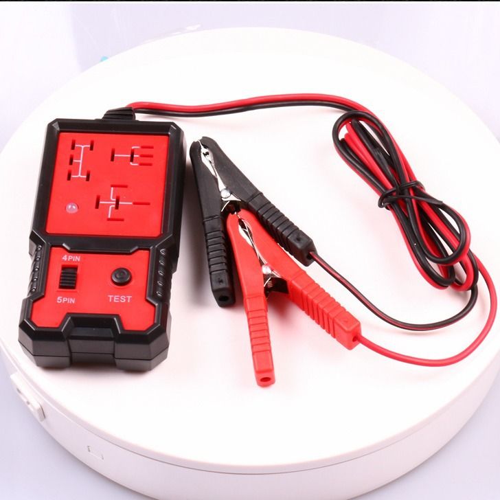 Car Battery Tester 12V, Load Tester Digital Automotive Alternator Battery Analyzer Charging Cranking Tester