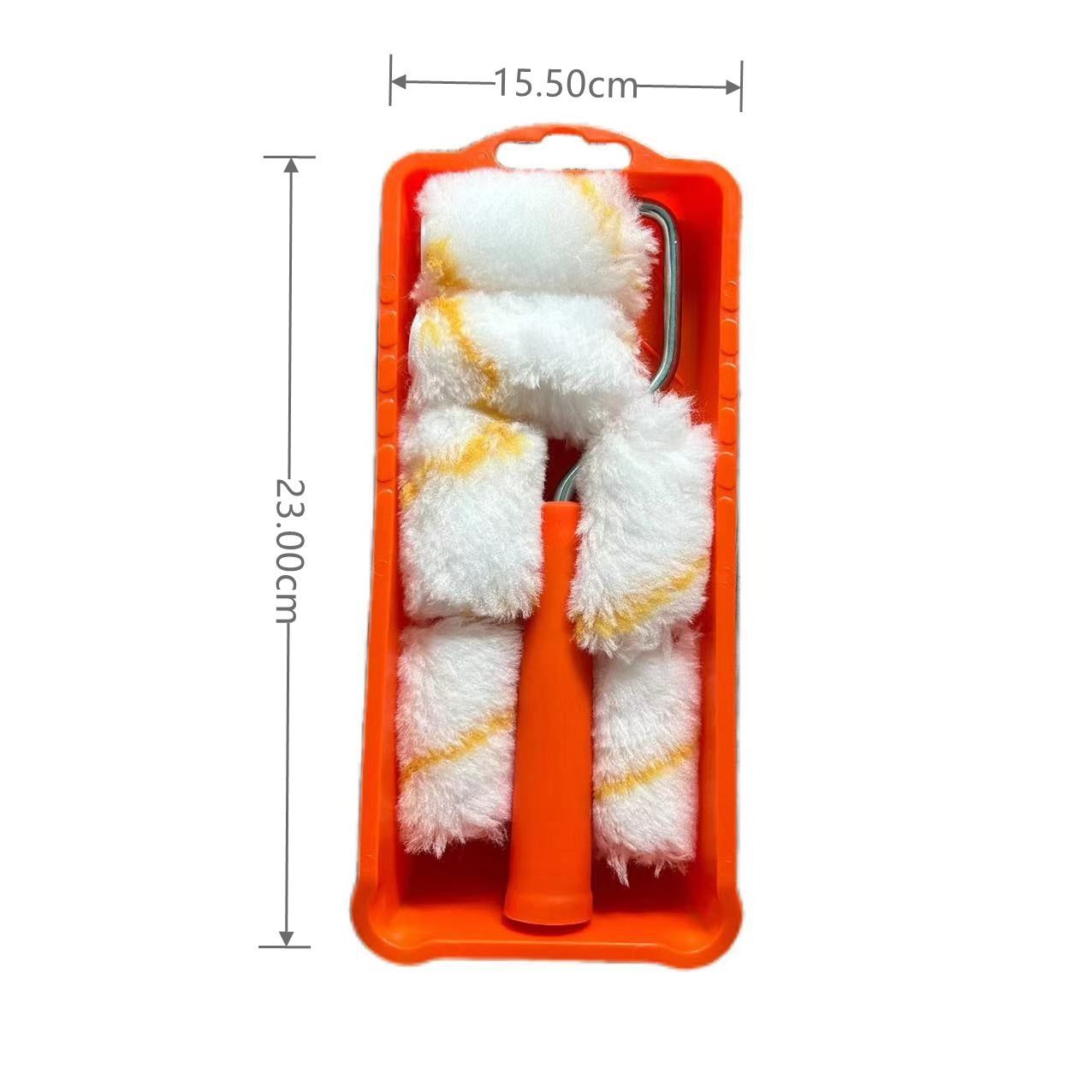 Paint Roller, 2 Inch Small Fine Finish Paint Roller Kit with Tray - Mini Roller Frame,Microfiber Roller Covers,Mini Acrylic Fiber