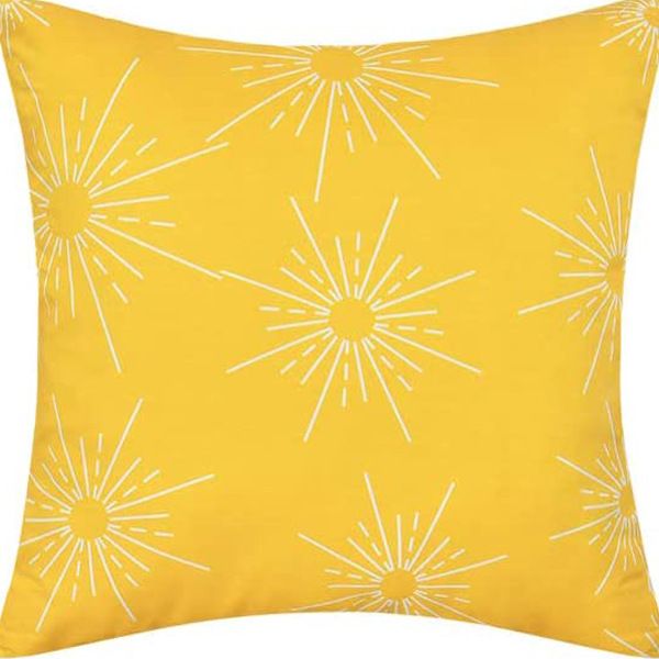 Pack of 4 Soft Canvas Throw Pillow Covers Cases for Couch Sofa Home Decor Dahlia Floral Outline Both Sides Print 18 X 18 Inches