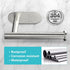 Toilet Paper Holder,Brushed Nickel,Wall Mount, Upgraded Adhesive Toilet Roll Holder,no Drilling,Bathroom Washroom