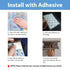 Toilet Paper Holder - Toilet Paper Roll Holder with Shelf, Adhesive No Drilling or Wall Mounted with Screws for Bathroom