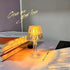 Bedside Table Lamp, Creative Atmospheric Night Light, White Diamond Design, Gift Stylish Design Thoughtful Gift