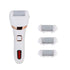 Electric Foot File Callus Remover, Rechargeable Pedicure Tools Foot Care Kit, Callus Remover for Feet with 3 Roller Heads