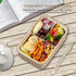 Bento Box for Adults and Kids - Portable, Lightweight, Easy to Carry Meal Holder with Spoon & Fork, Durable, Leak-Proof