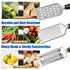 3pcs Cheese Grater Set Lemon Grater, Kitchen Food Grater for Parmesan Cheese, Ginger, Garlic, Nutmeg, Fruits, Vegetables