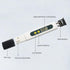 Accurate TDS Meter, Water Quality Tester with 0-9990ppm Meter for Drinking Water, Swinmming Pools, Aquariums